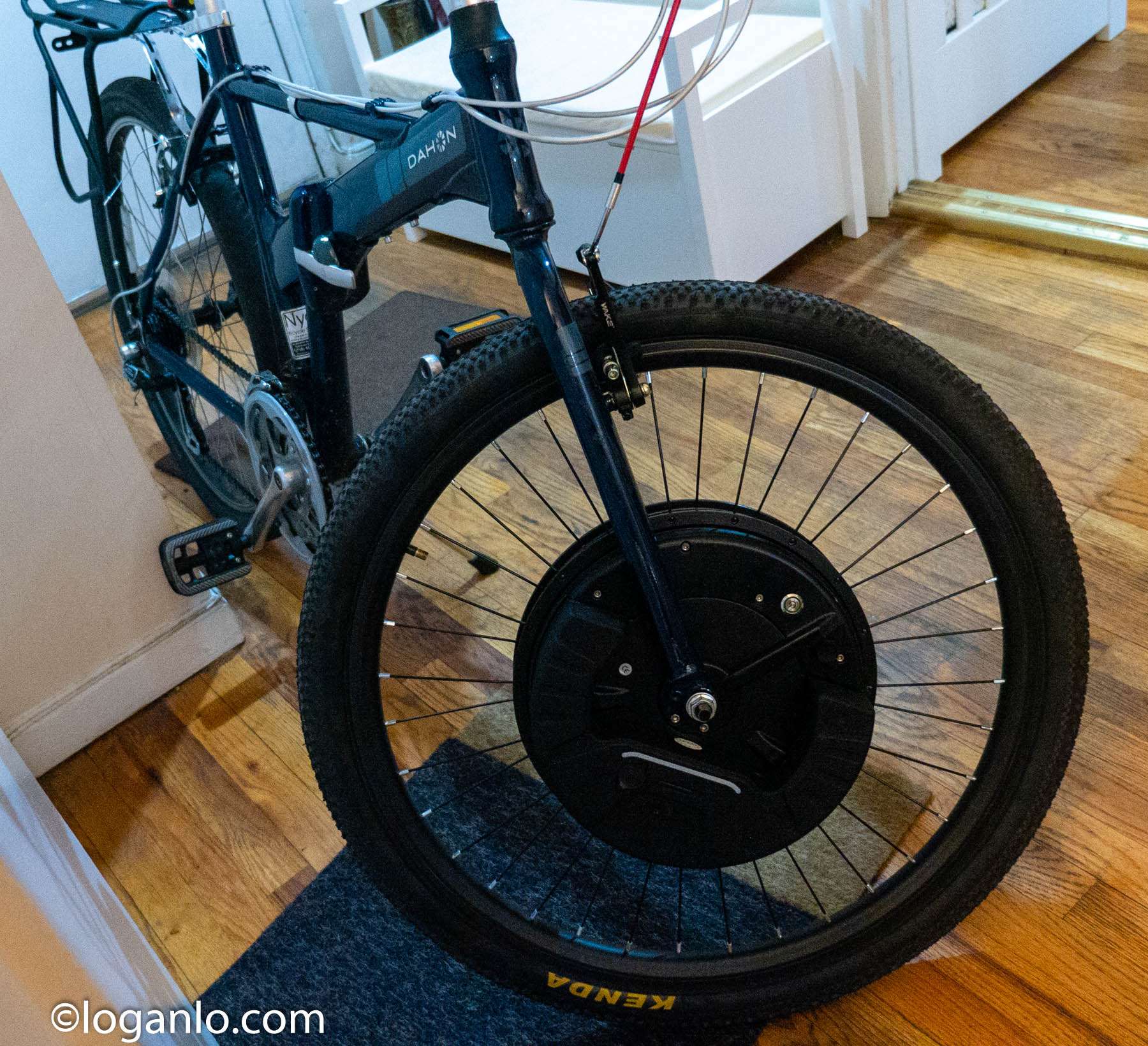 imortor 3.0 wireless electric bike front wheel conversion kit