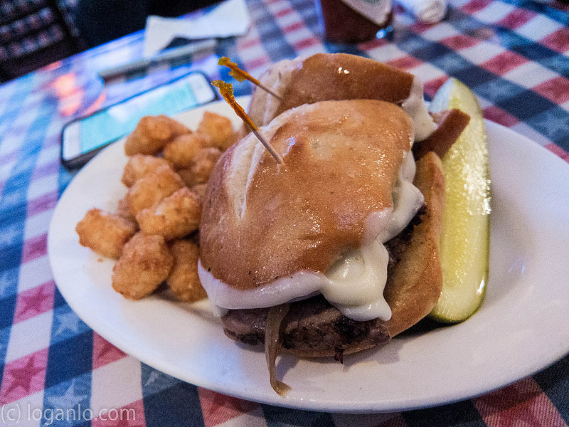 Steak Sandwich at Gin Mill