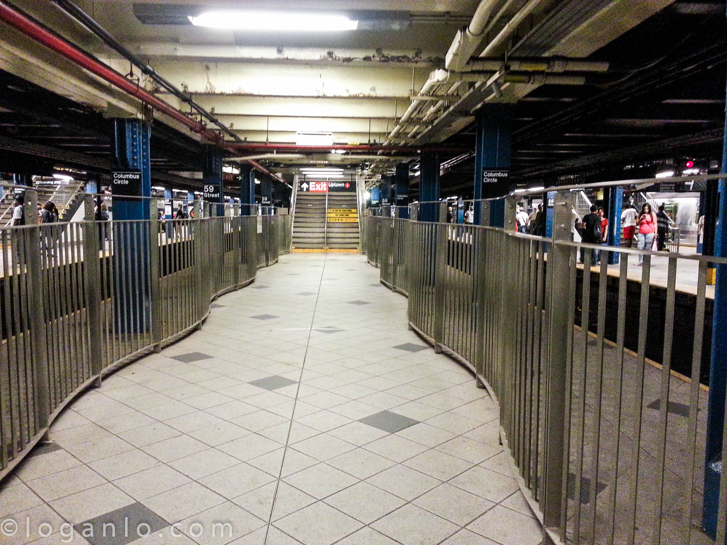 Columbus Circle Subway Station NYC