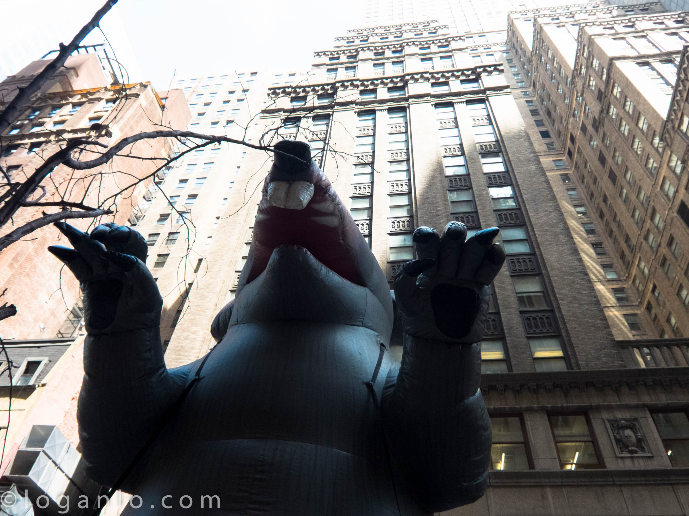 Inflatable Rat in New York City