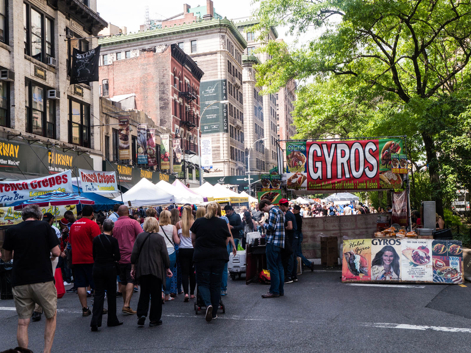 Summer Street Fair in the Upper West Side