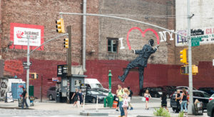 Heart Graffiti in New York City